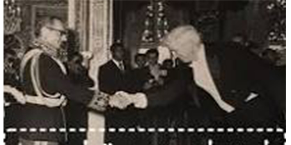 پدر ترامپ و شاه