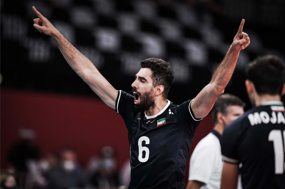عکس محمد موسوی والیبالیست