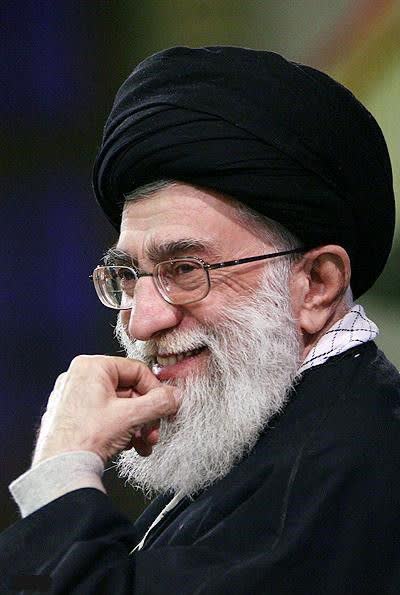عکس سید علی خامنه‌ای