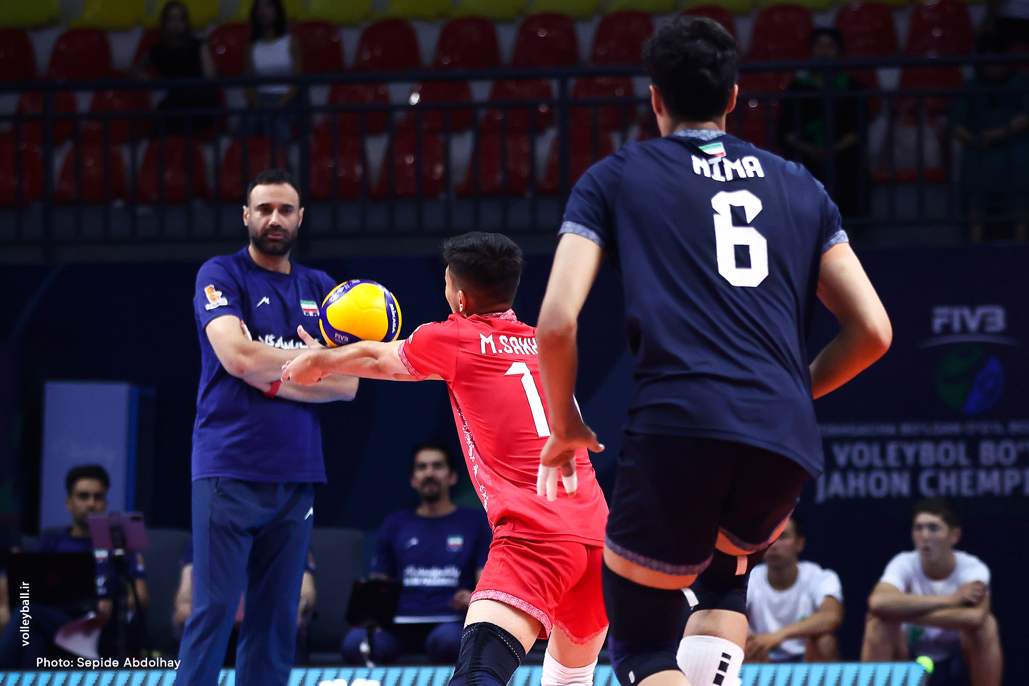 برنامه واليبال نوجوانان جهان تهران