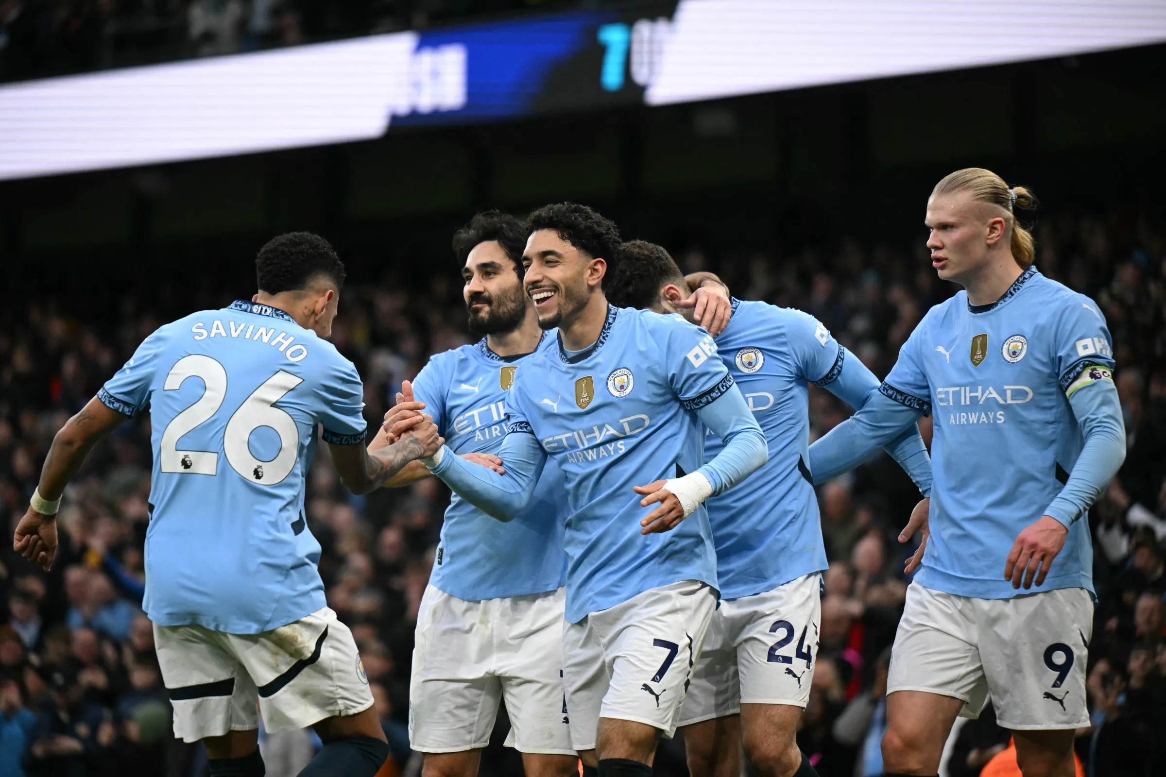 ریتینگ فوتبالیست های من سیتی در fc 26