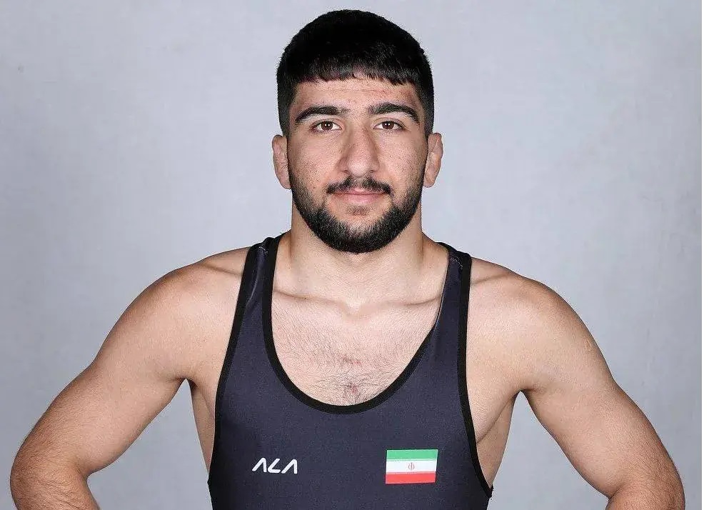 عکس پیام احمدی کشتی گیر