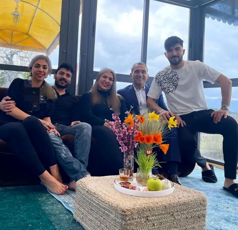 عکس خانوادگی احمدرضا عابدزاده