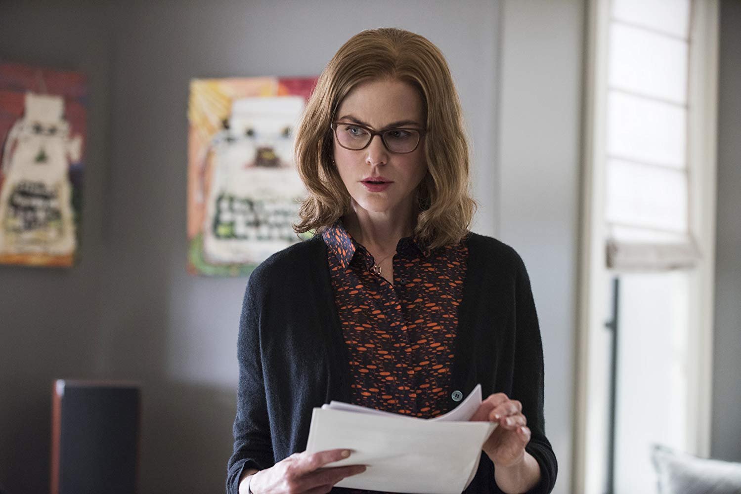 نیکول کیدمن با عینک