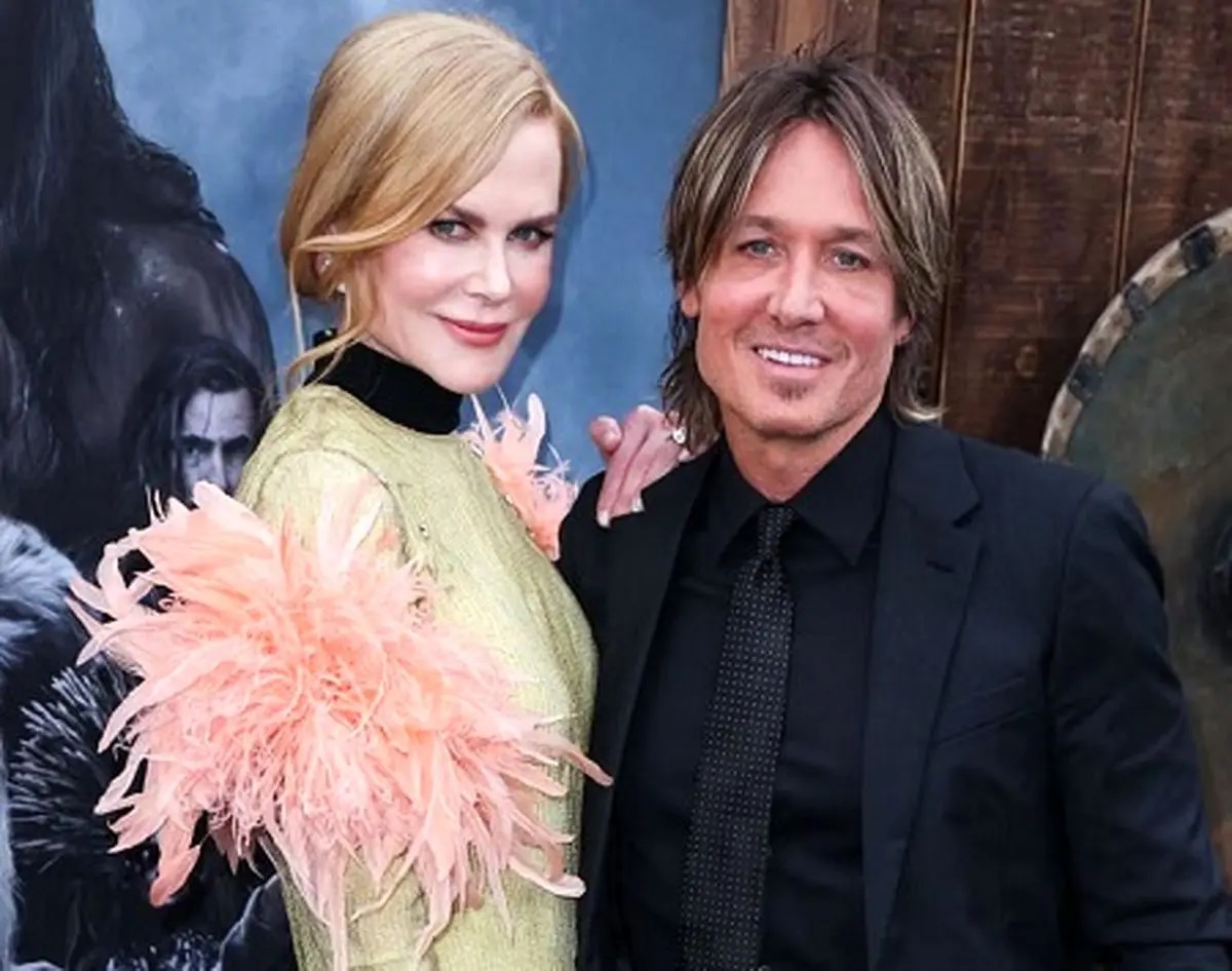 نیکول کیدمن و همسرش