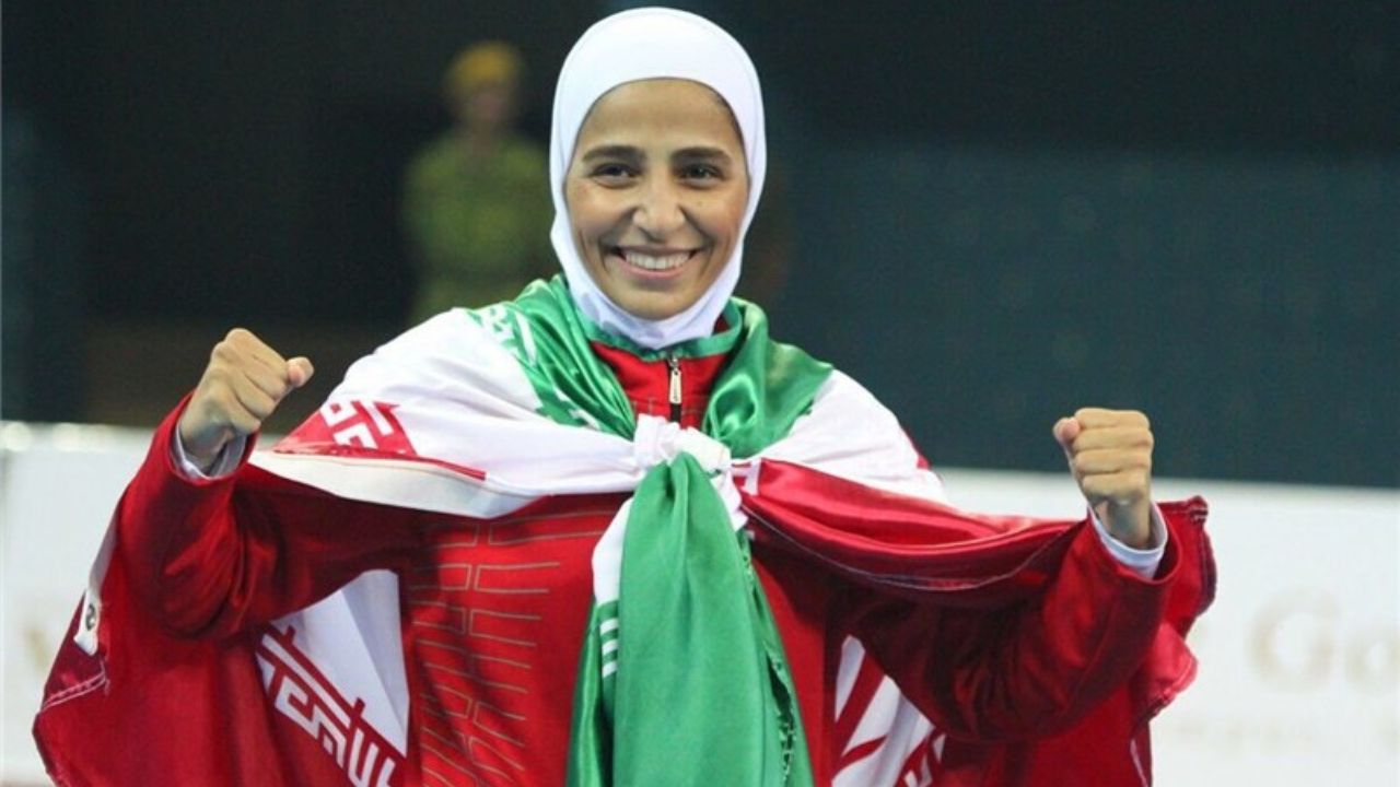 عکس نسیمه غلامی فوتسال بانوان