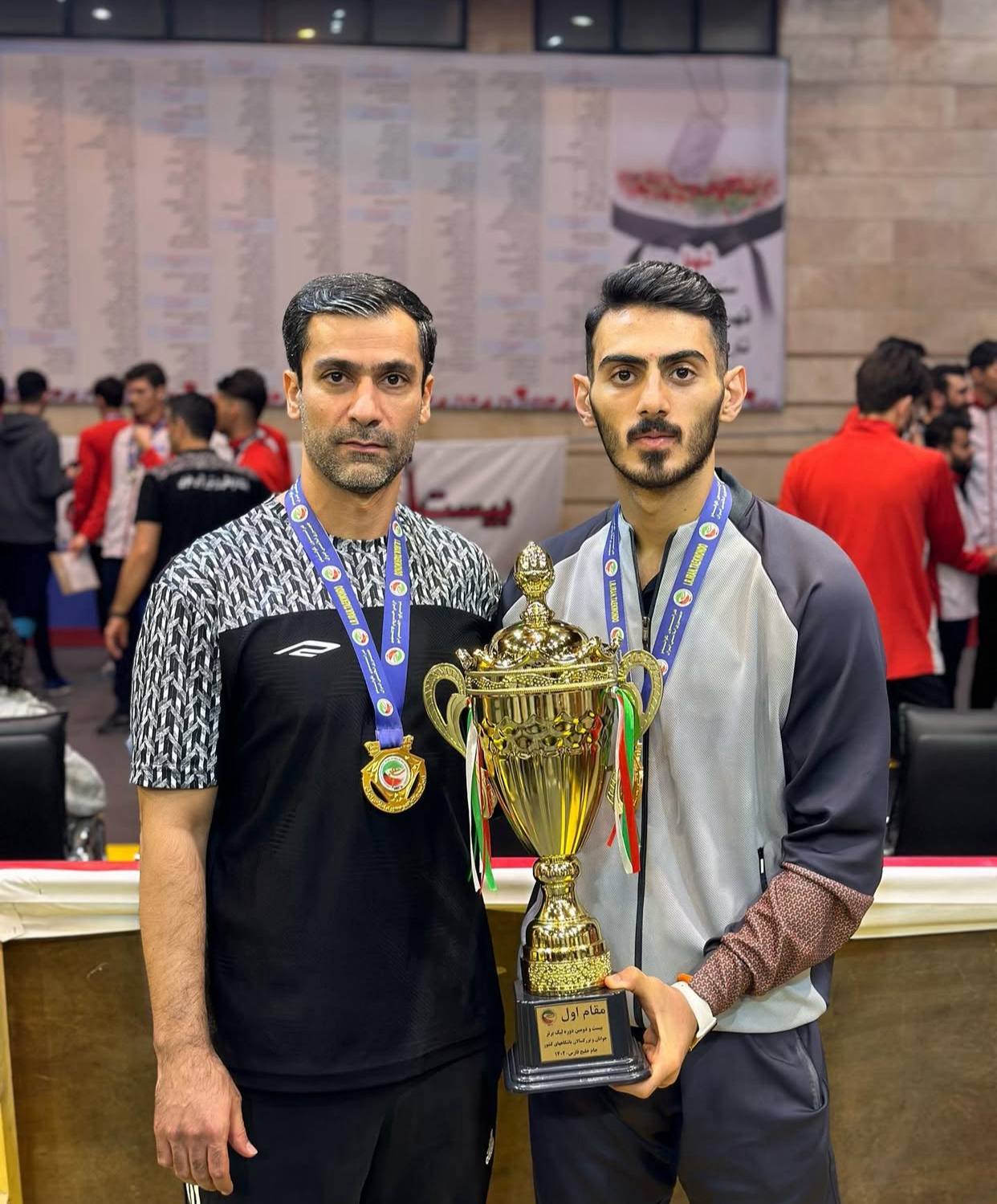 مبارزه امیرسینا بختیاری