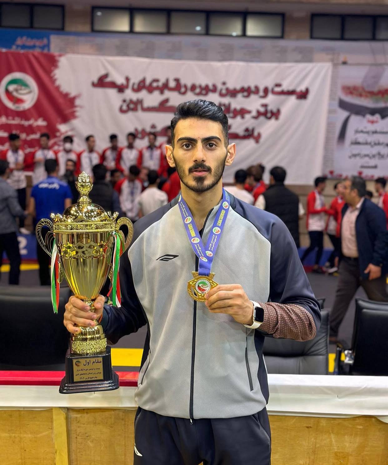 عکس امیرسینا بختیاری تکواندوکار