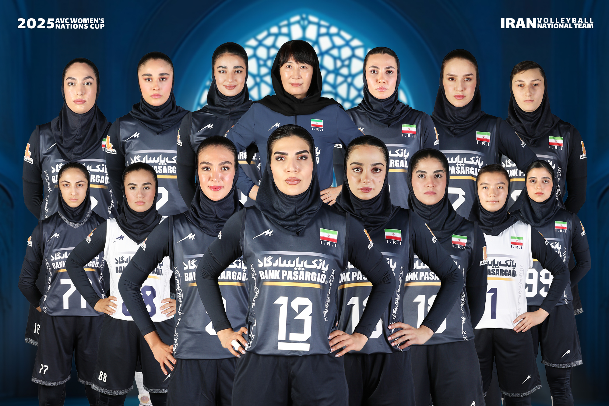 تیم ملی والیبال زنان سوم شد