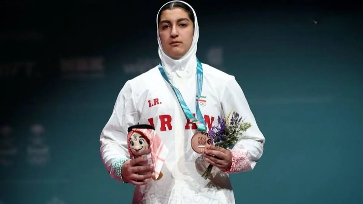 زهرا حسینی وزنه بردار زهرا حسینی وزنه بردار