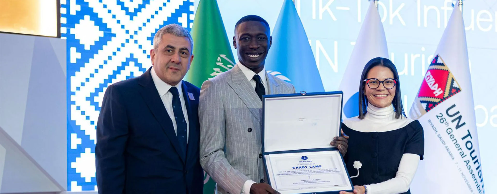 خابی لم سفیر جدید سازمان جهانی گردشگری شد خابی لم سفیر جدید سازمان جهانی گردشگری شد