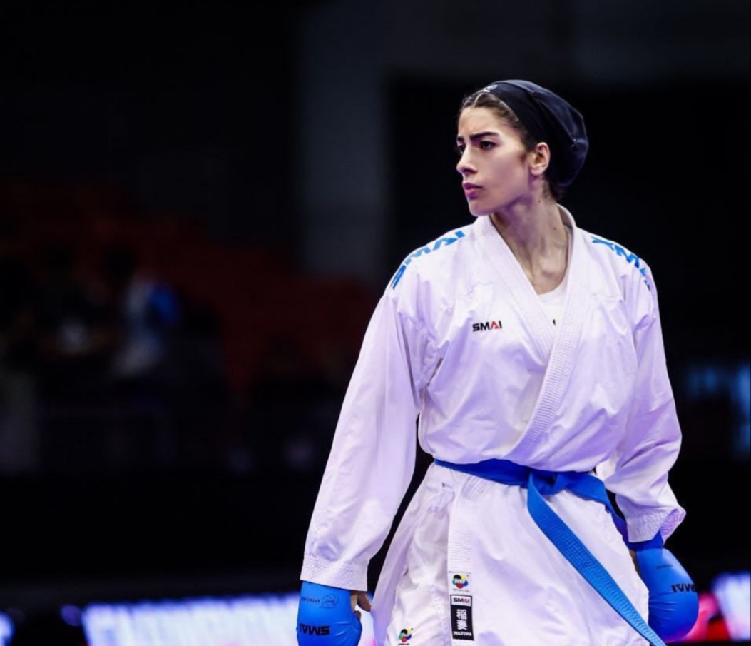 آتوسا گلشادنژاد سومین طلایی تیم ملی کاراته