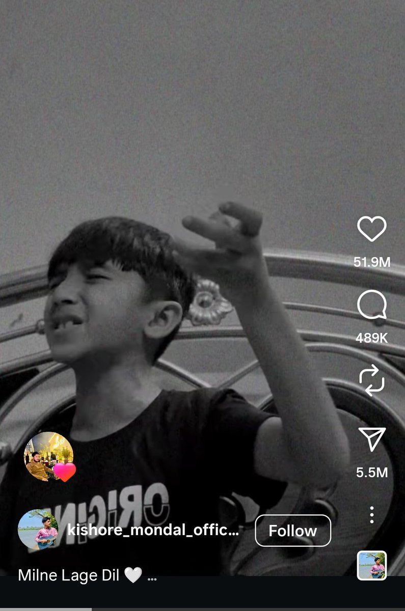 رکورد لایک کیشور موندال