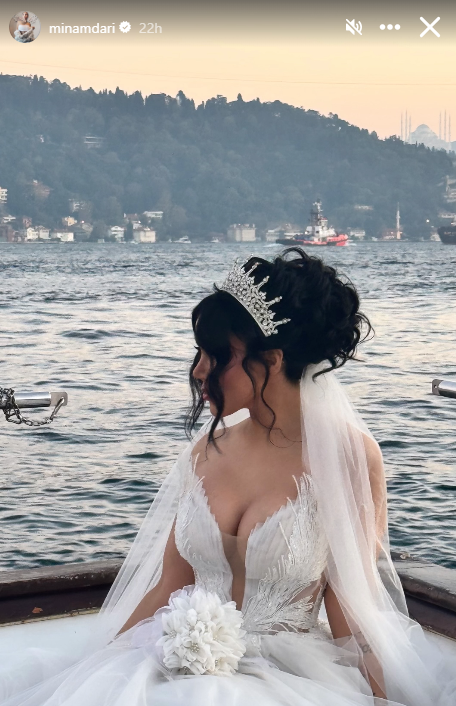 عکسهای مینا نامداری و همسرش