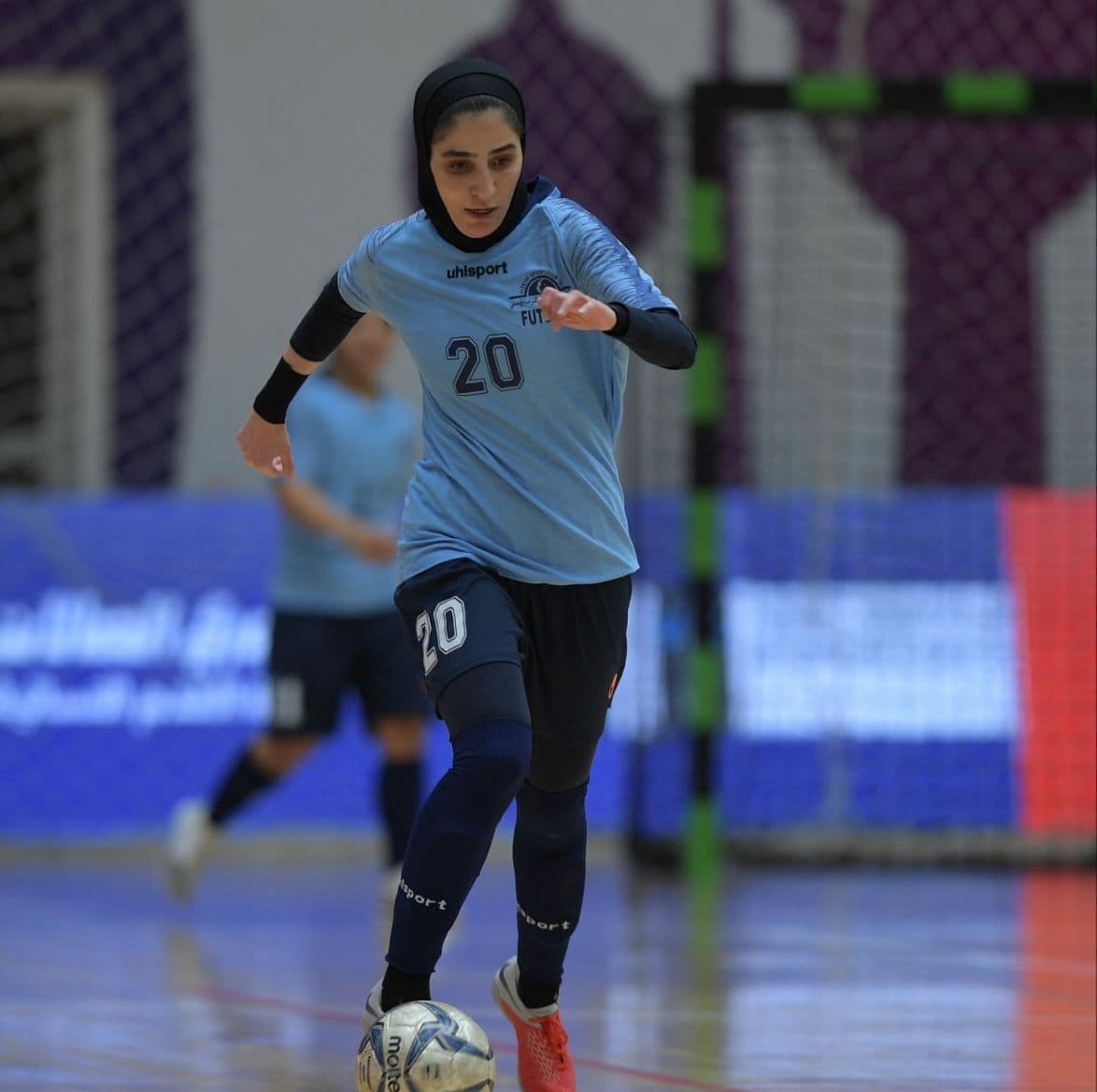 عکس نسیمه غلامی تیم ملی