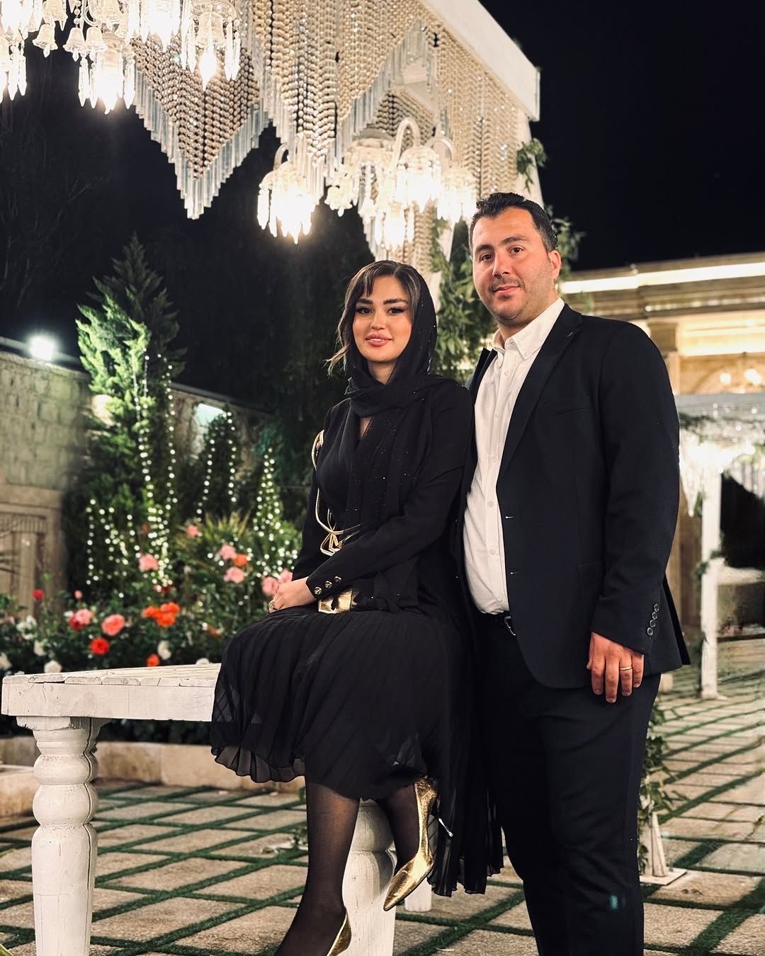 عکس سجاد گنج زاده و همسرش عکس سجاد گنج زاده و همسرش