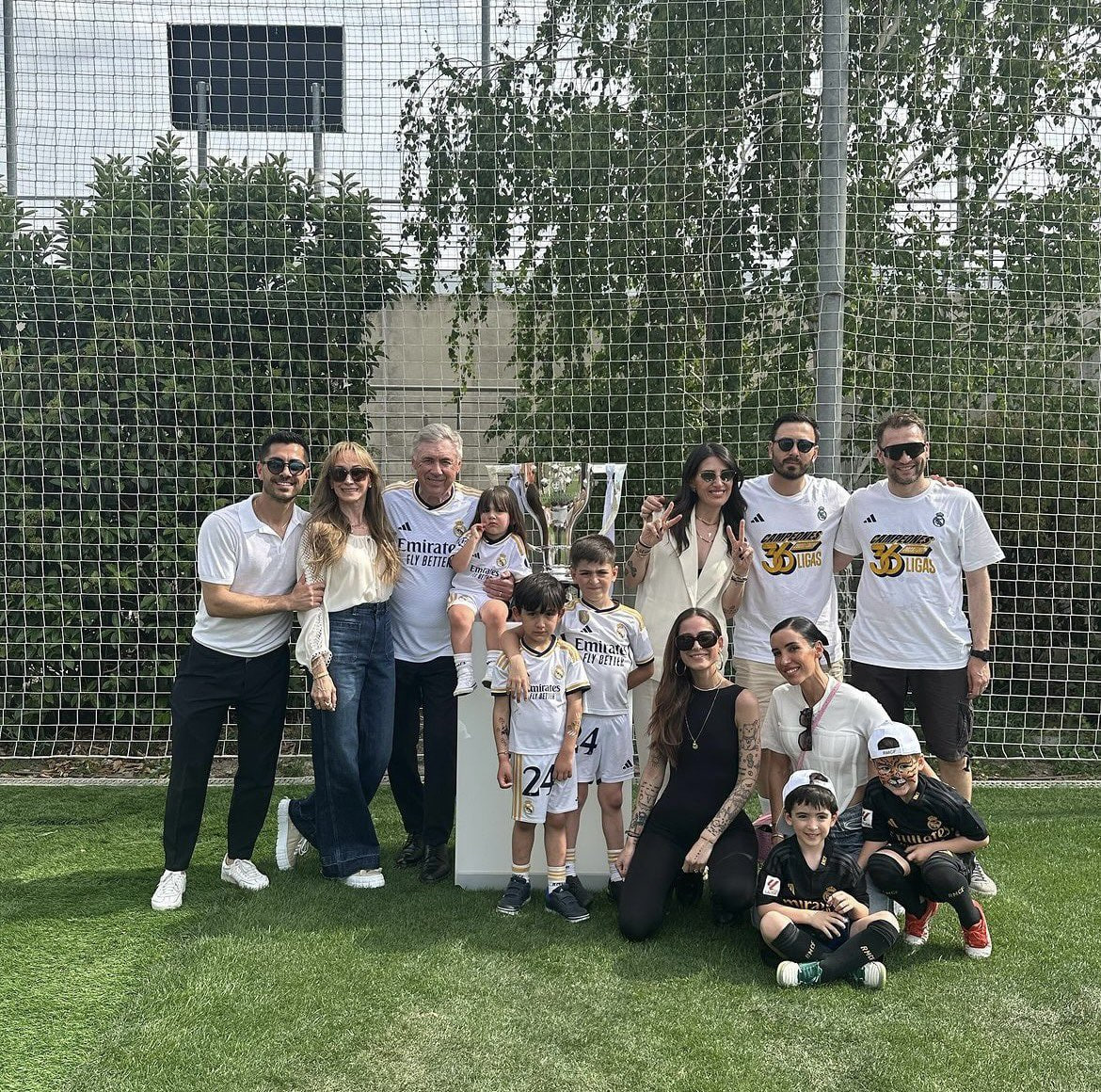 عکس فرزندان کارلو آنچلوتی عکس فرزندان کارلو آنچلوتی