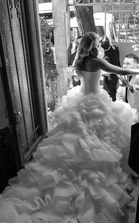 عکس گابریلی در لباس عروس عکس گابریلی در لباس عروس